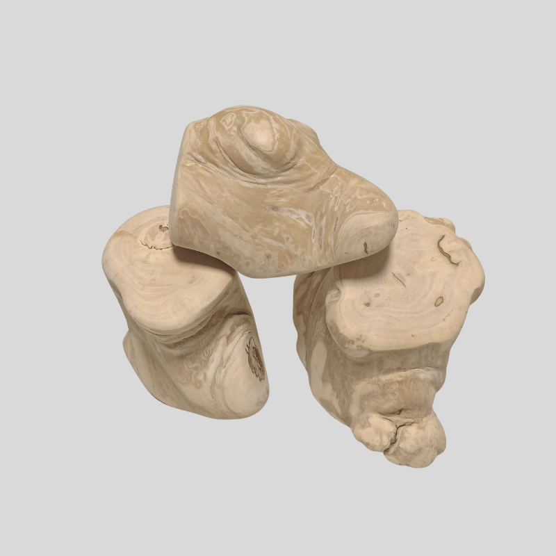 Homemade Coffee Wood Chew Block