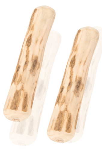 Two coffee wood sticks